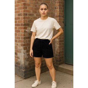 BP. Women Black Corduroy Shorts XS